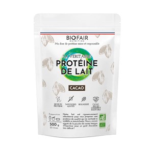 Whey protéine bio - cacao - 500g